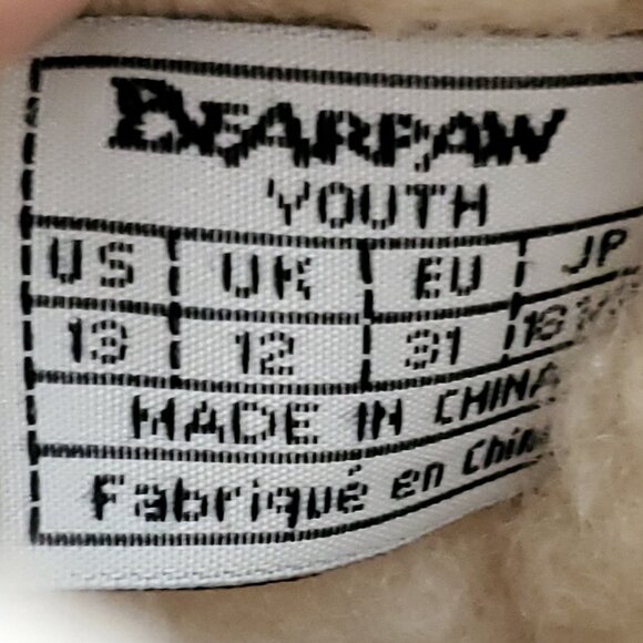 Kids Bearpaw Emma Youth Boot 608Y Hickory II Suede Size 13 New in Box - Picture 12 of 14